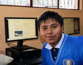 Technology Student Shows Their Progress