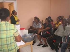 Training cholera rally posts workers