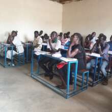 Hilltop High School - Juba workshop participants