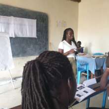 Facilitator Roman Brenda facilitating a session