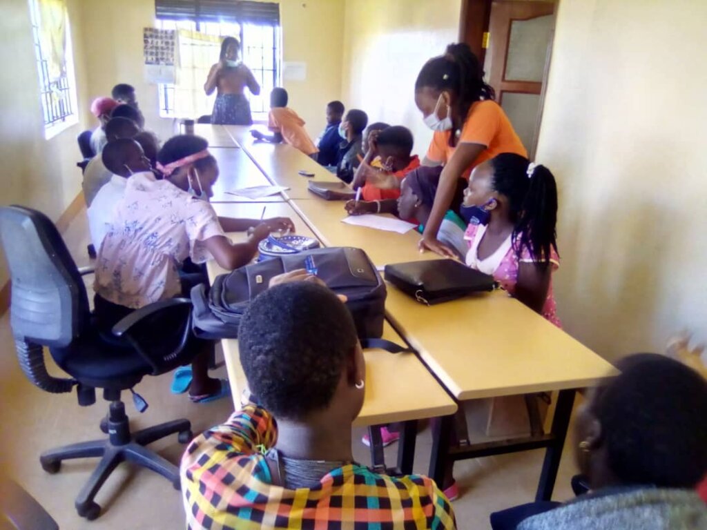 Build a perimeter wall for adolescents in Uganda