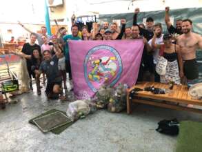 Helping in Cleaning Ocean and beaches in Taganga