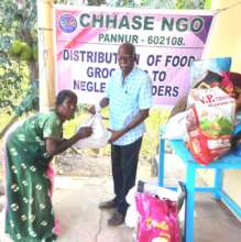 Neglected old age Widow need food groceries