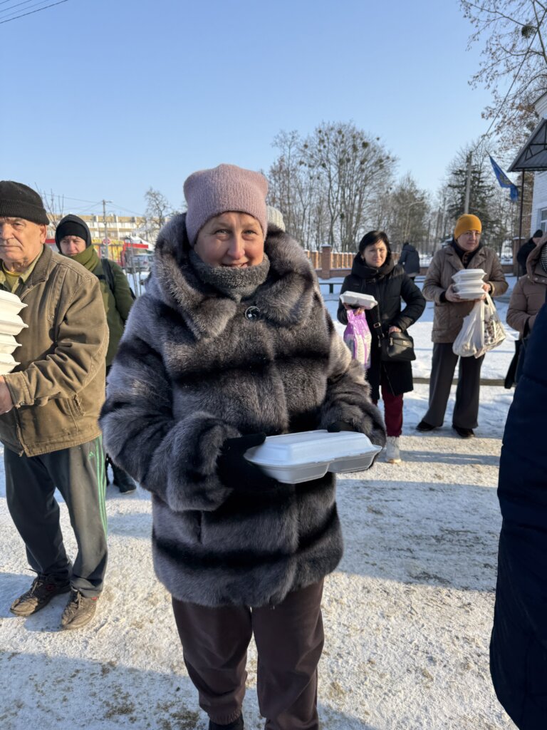 Hot meals for a freezing Ukraine