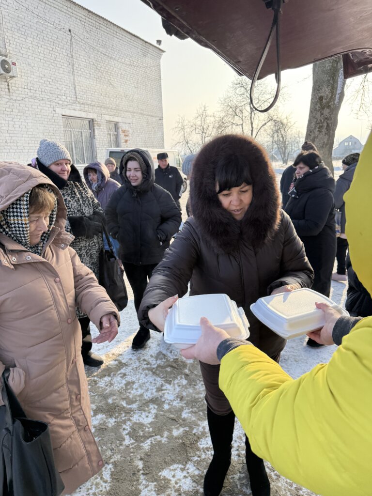 Hot meals for a freezing Ukraine
