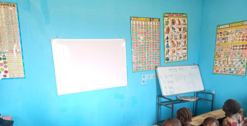 Primary one classroom