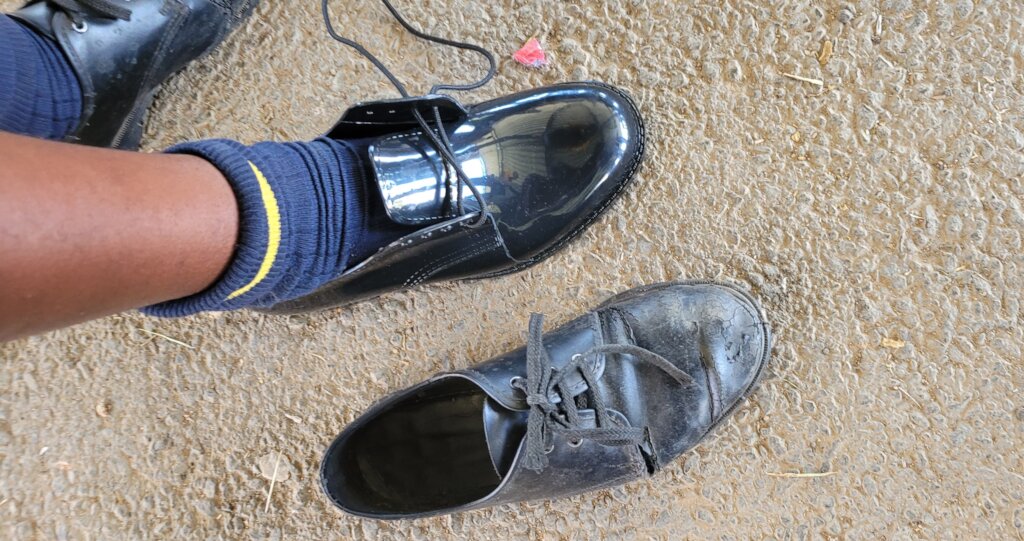 School Shoes for 50 Children in South Africa Slum