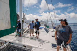 CREW MEMBERS PATROLLING THE AREA