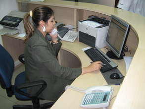 Ola, Palestinian EFE Graduate at her Job