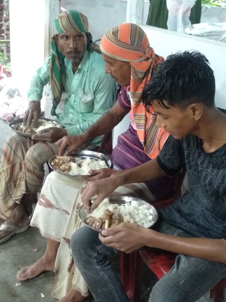 Sharing Happiness by Qurbani