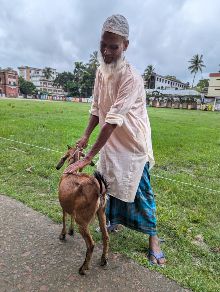 Sharing Happiness by Qurbani