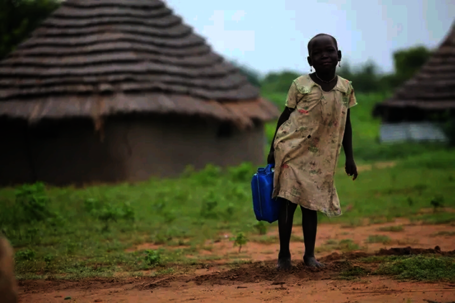 Quenching Thirst with Water for Flowering Hope