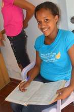 Fernanda taking attendance in the Main Office