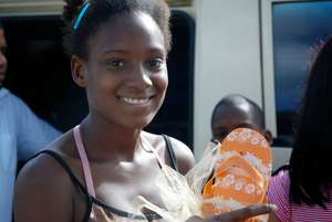Mabreidy gets new Flip Flops!