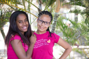 Sory and ChiChi celebrate the Day of the Girl