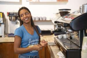 Now a manager at Cabarete Coffee Company
