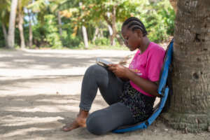 Esmelada is a voracious reader.