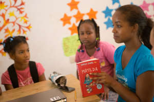 Fernanda inspires her class with a new story