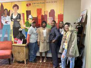 NIKE Employees with successfully suited clients