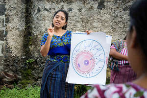 Vilma, our social worker, starts the discussion
