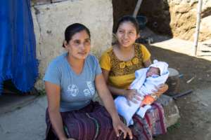 Maria and her mother-in-law, Ileana