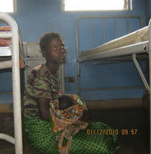 A Mother Soon After Giving Birth