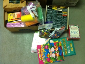 A few goodies from the Newman supply drive!
