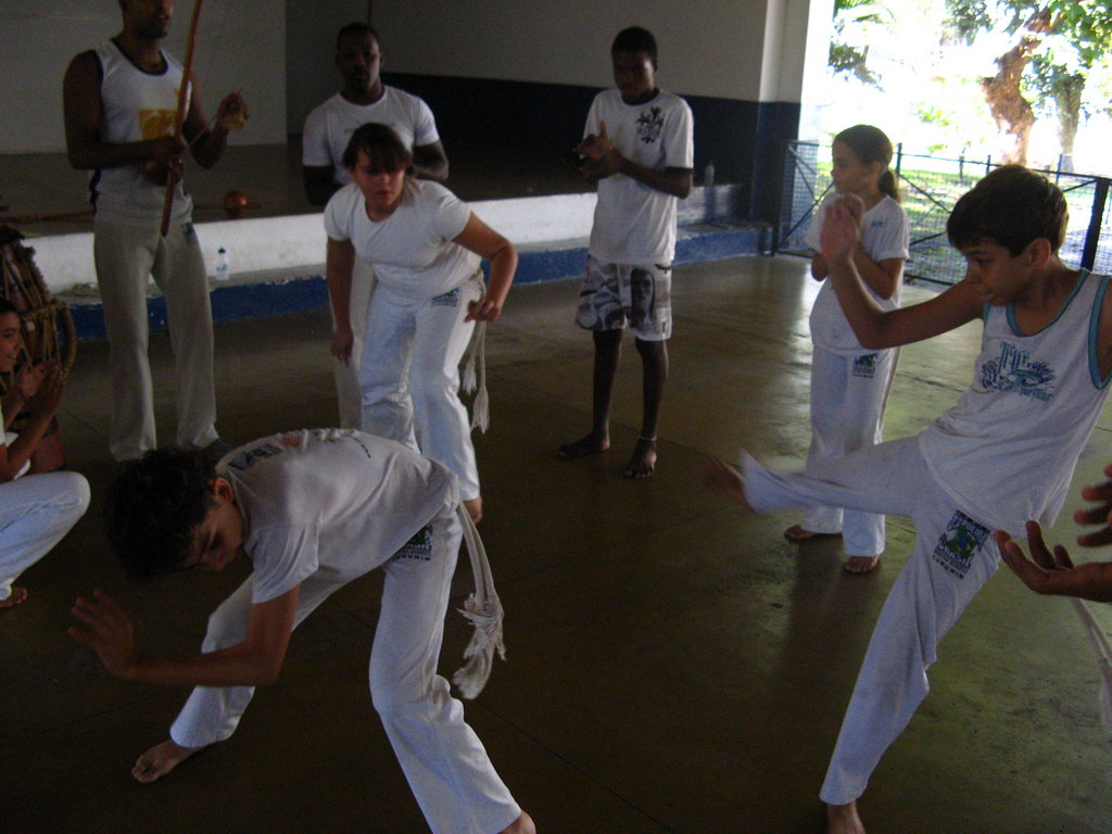 Capoeira Keeps Over 100 Kids Healthy and In School