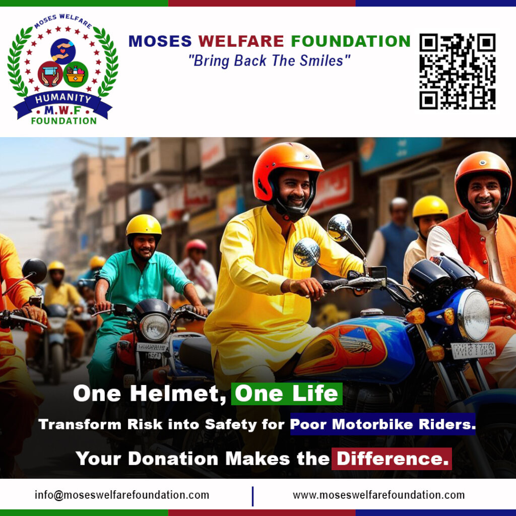 One Helmet Can Save a Life in Pakistan