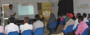 Aman Staff Providing CPR training