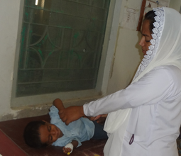 A Nurse Managing an Admitted child- June 2013