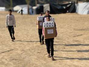 GEM Dignity Kits aid for Women's and girls, Gaza