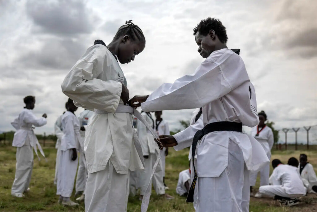 Self-Defense: Taekwondo for Girls Facing SGBV