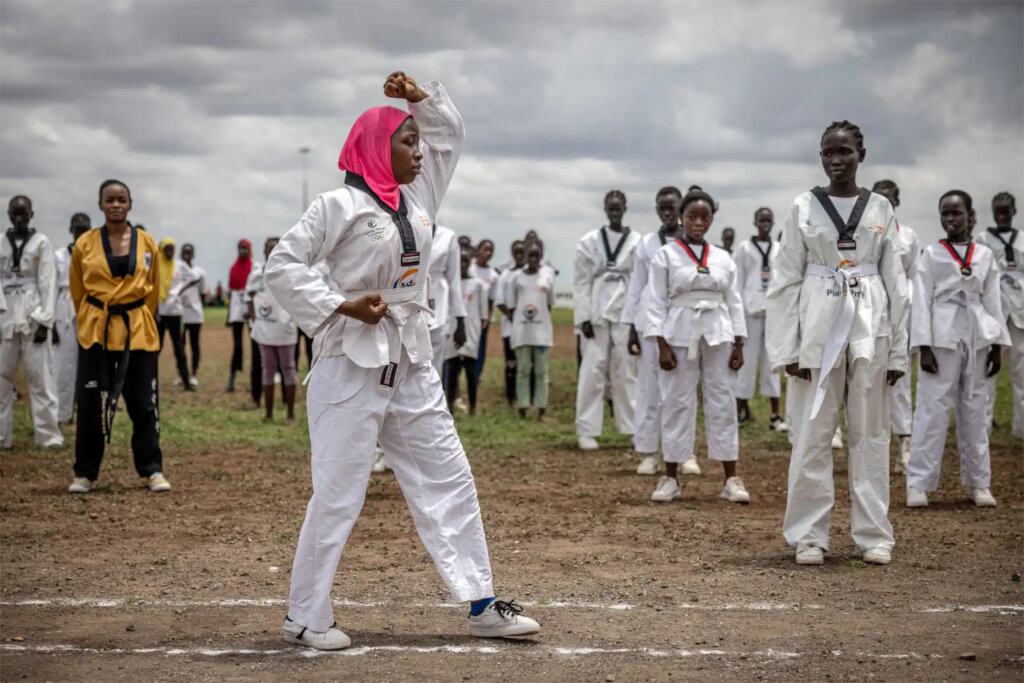 Self-Defense: Taekwondo for Girls Facing SGBV