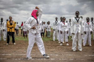 Self-Defense: Taekwondo for Girls Facing SGBV