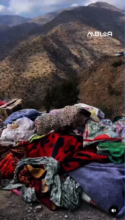 Blankets we delivered: Imegdal, High Atlas, 12 Sep