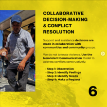 Collaborative decisionmaking + conflict resolution