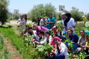 Group photo from GDF's workshop at Dar Taliba