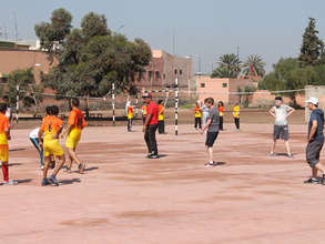 Play time at Abdelmoumen