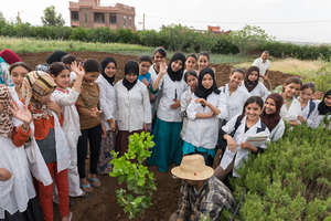 A new ethnobotanical garden is under development