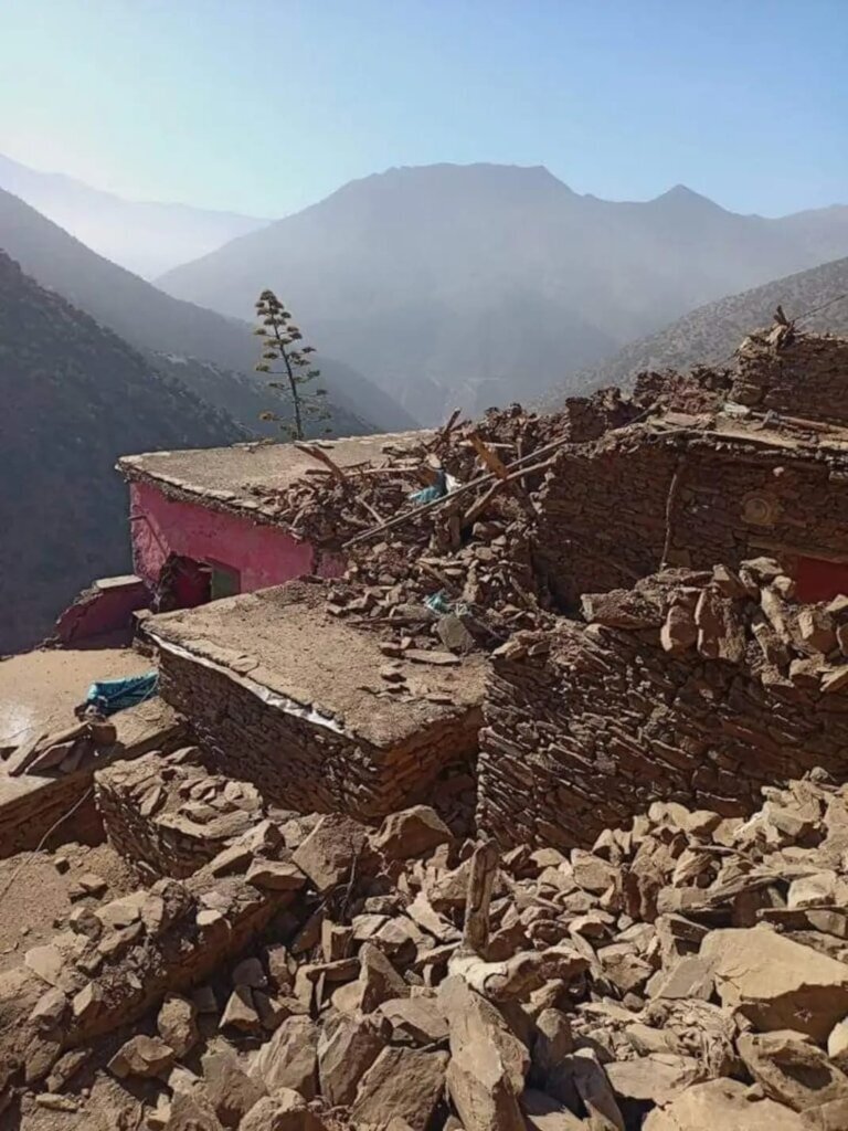 Devastation in Imegdale