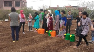 Students receive lessons in water management
