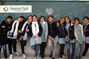 Lovely girls from UNRWA Refugee School in Nablus