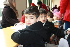 Kids get ready for classes at TYO!