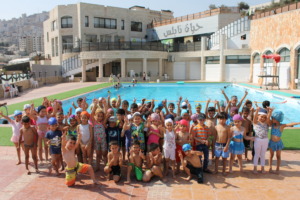 TYO students go swimming for the first time