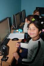 Busy at work in the computer lab!