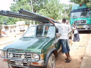 PV Pipes donated to Baare by PAORP-VWC Ghana