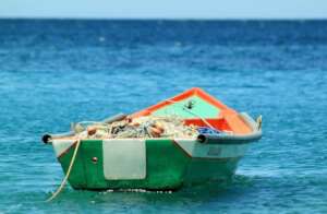 Boats used to do the ocean cleanup