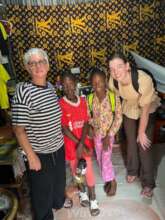 Our supporters visited their homes