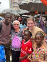 Some of our donors from UK  were happy to buy some